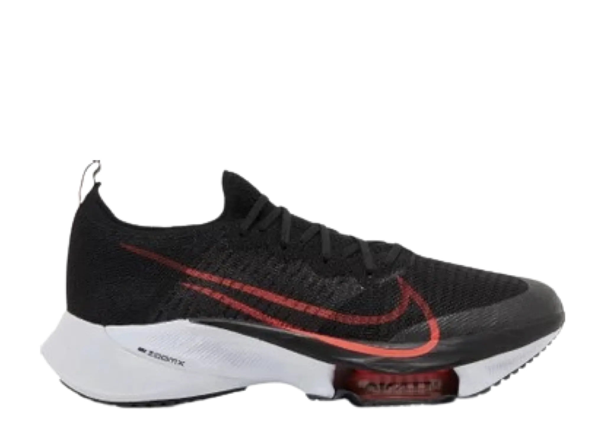 Nike Air Zoom Tempo Next% Flyknit Black Flash Crimson White
