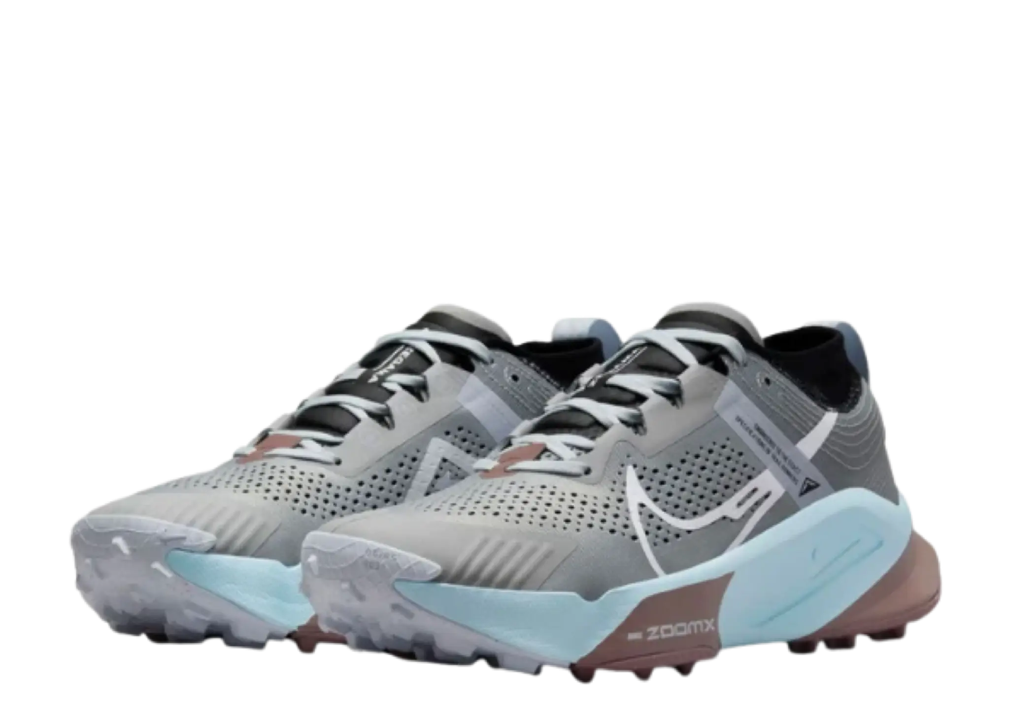Nike ZoomX Zegama Light Smoke Glacier Blue (Women's) - photo 2
