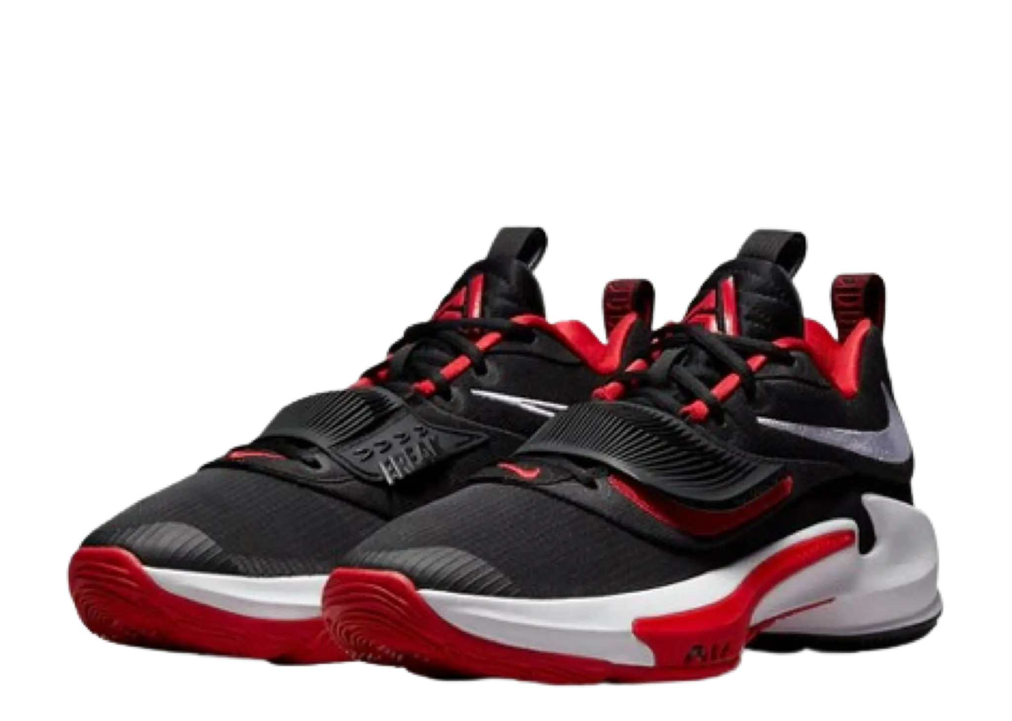 Nike Zoom Freak 3 Black Red - photo 2