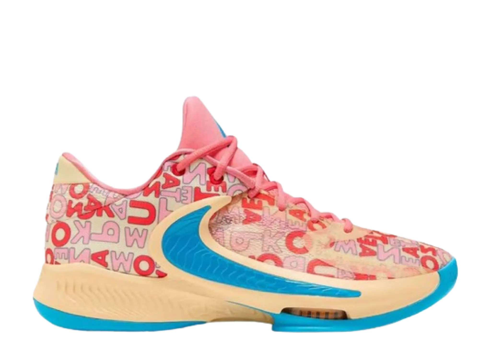 Nike Zoom Freak 4 EP 'Letter Bros - Coral'