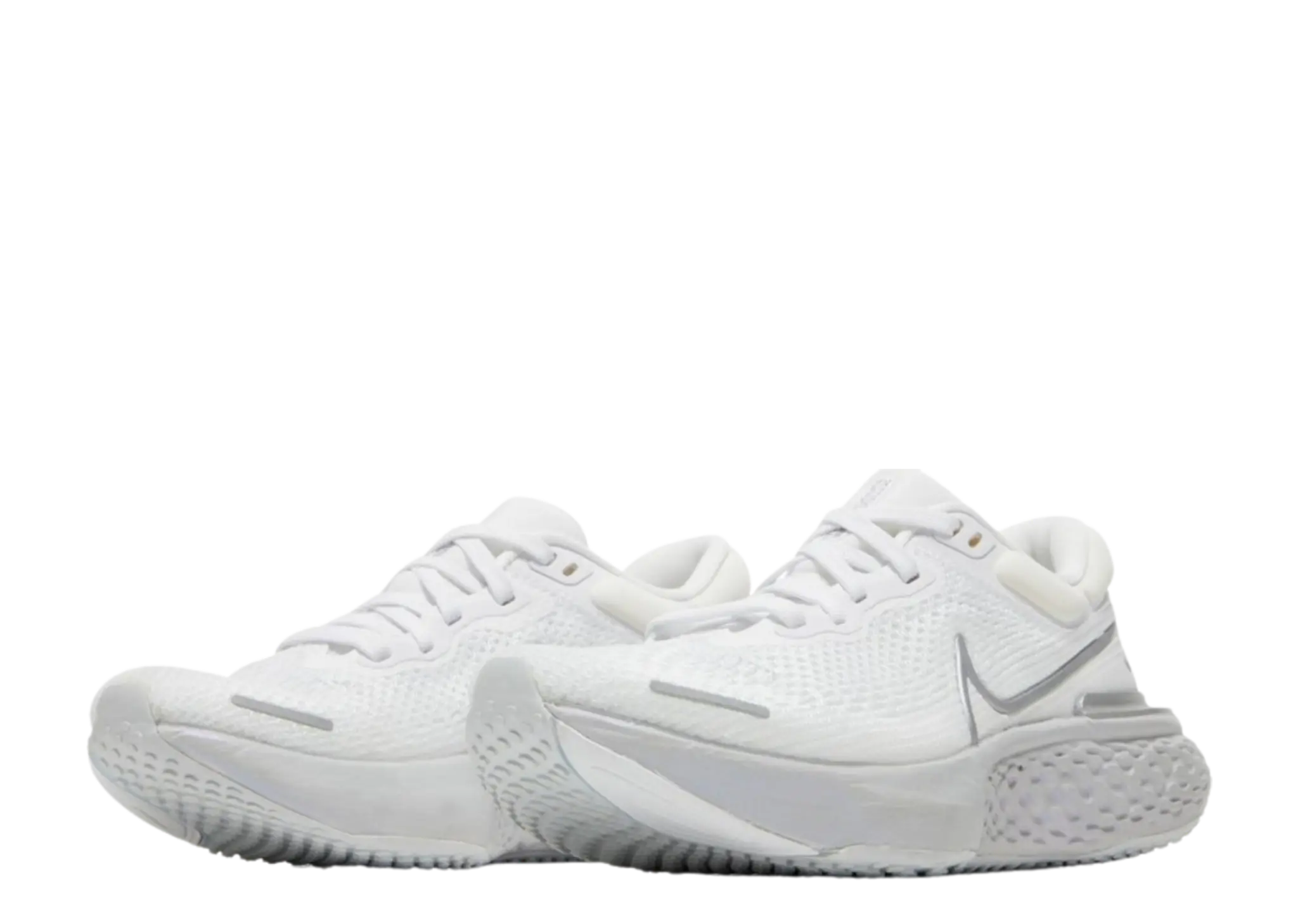 Nike ZoomX Invincible Run Flyknit White Metallic Silver (Women's) - photo 2