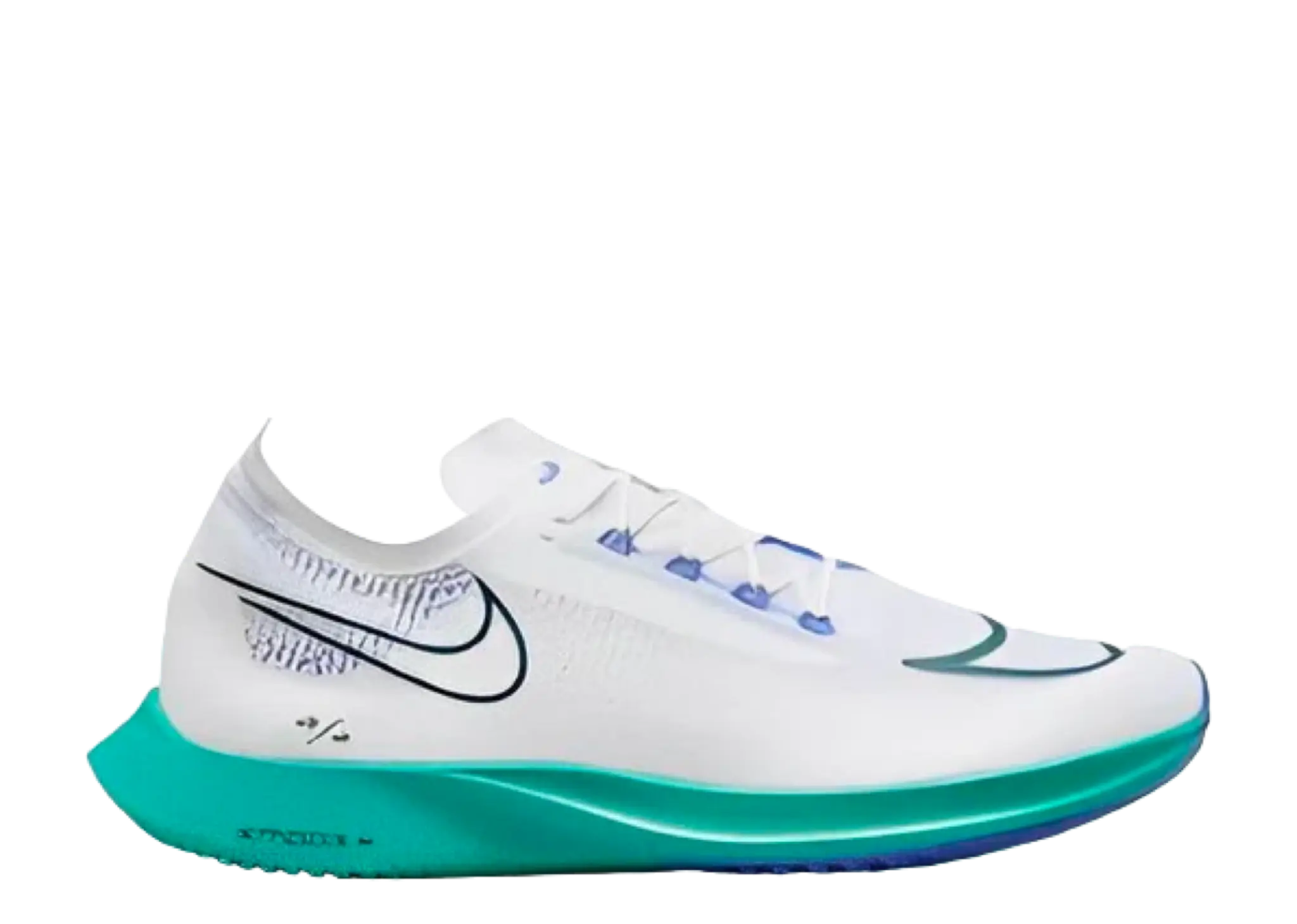 Nike ZoomX Streakfly White Clear Jade Ultramarine
