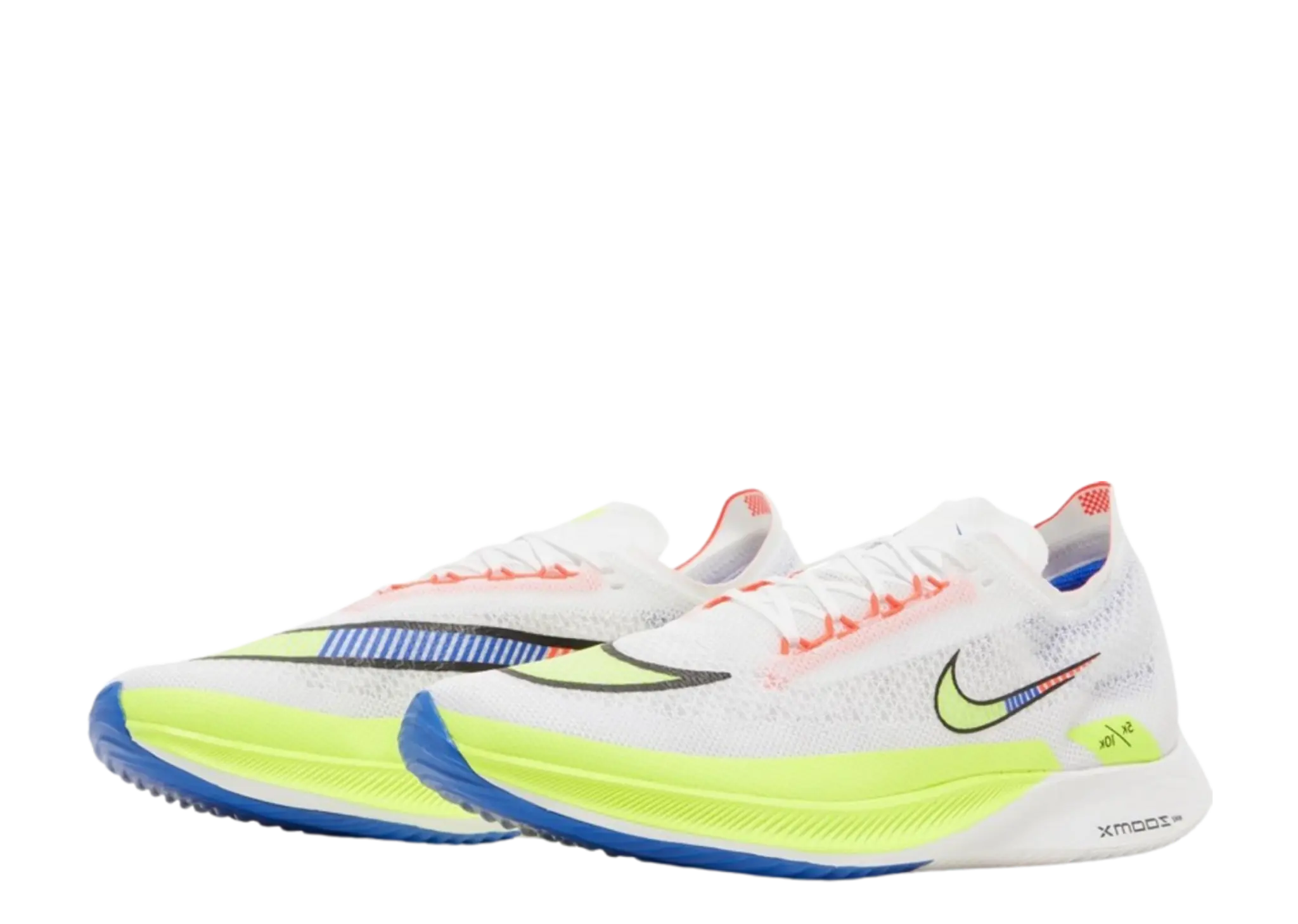 Nike ZoomX Streakfly Premium White Volt Racer Blue - photo 2