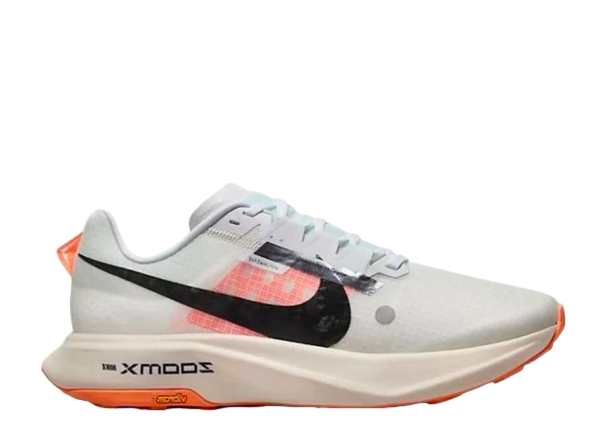 Nike ZoomX Ultrafly Trail Prototype Pale Ivory Total Orange