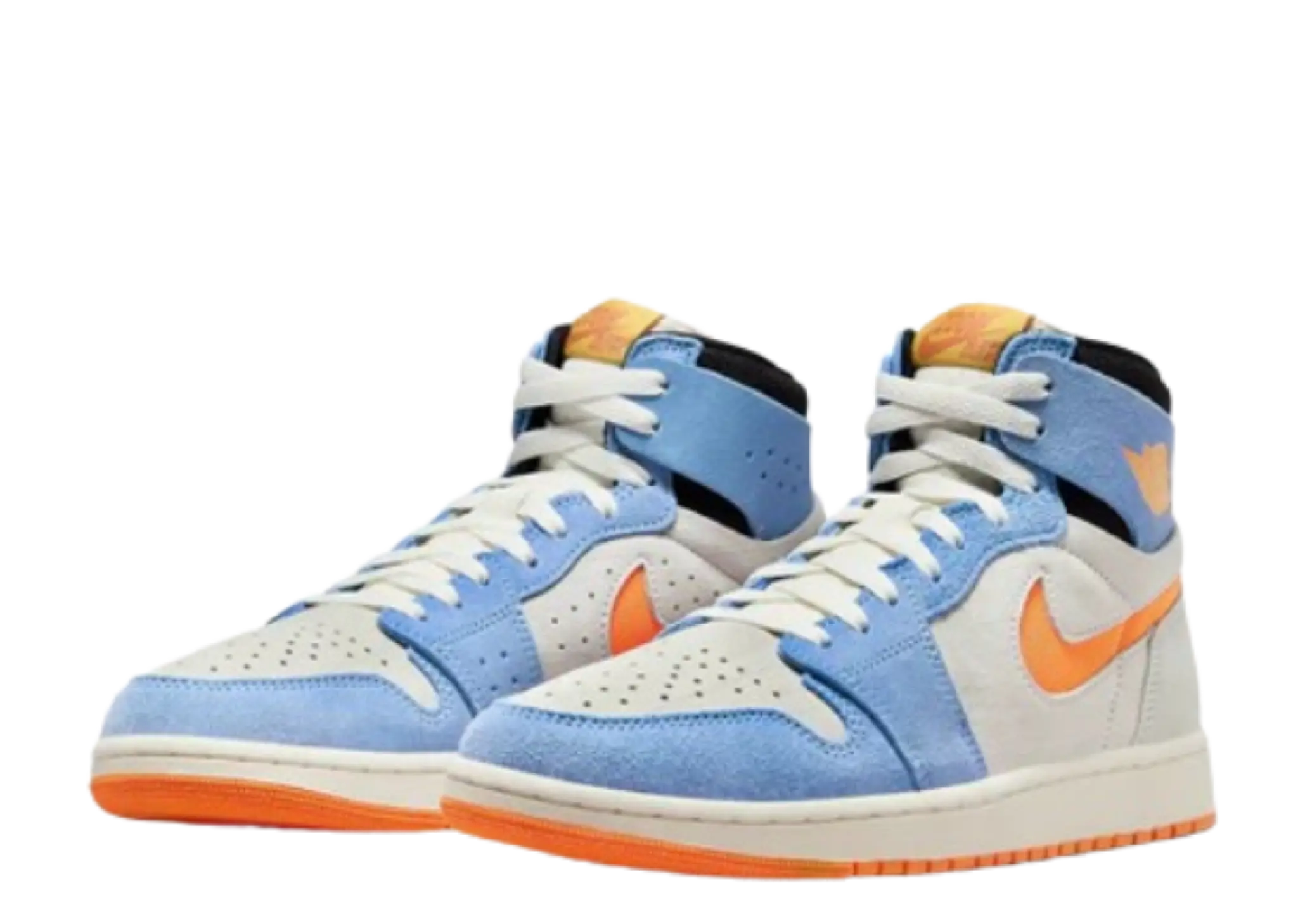 Air Jordan 1 High Zoom CMFT 2 Blue Orange - photo 2