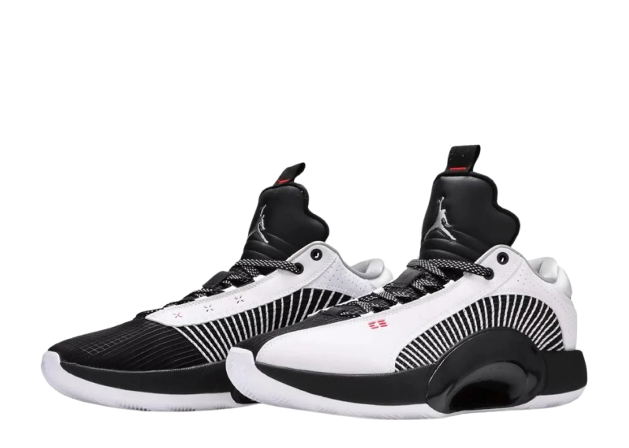 Air Jordan 35 Low PF White Black - photo 2