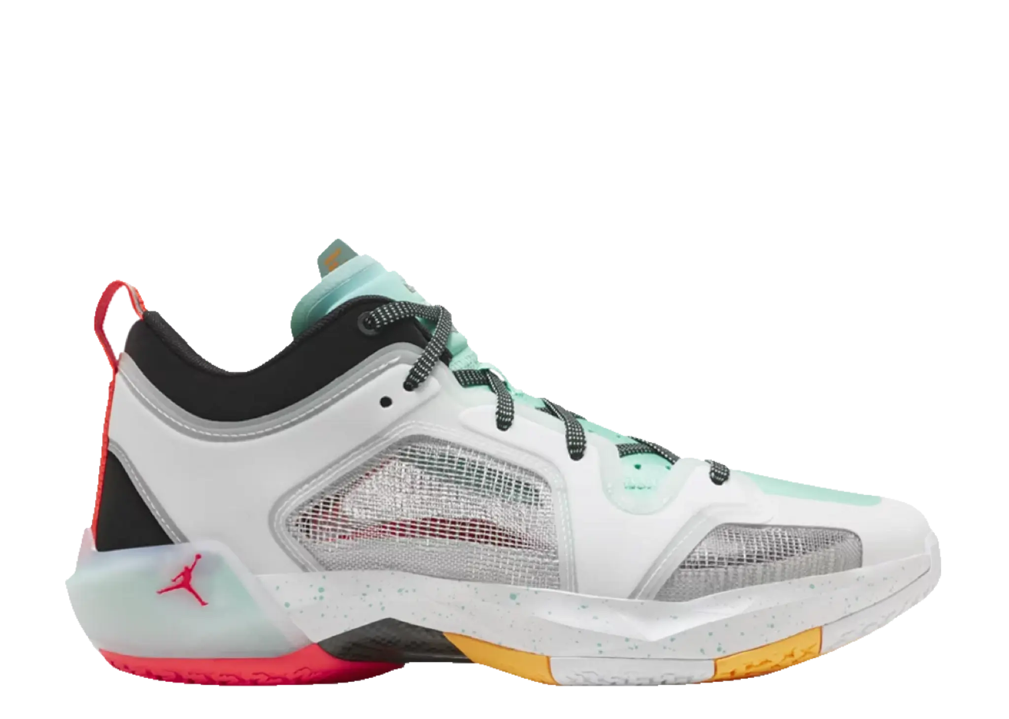 Air Jordan Guo Ailun x Air Jordan 37 Low PF Silver Island Green
