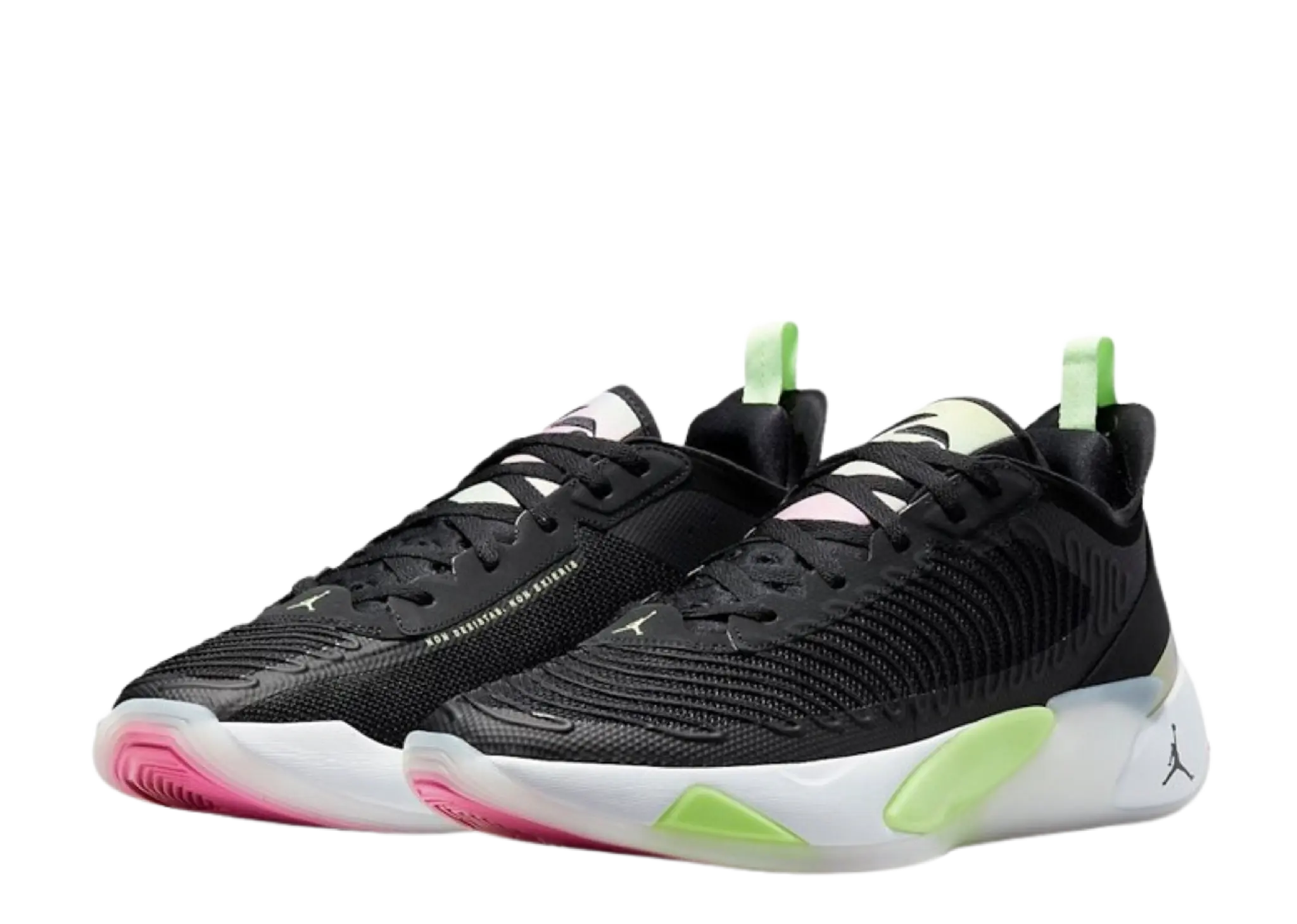 Air Jordan Luka 1 PF Black Lime Glow - photo 2