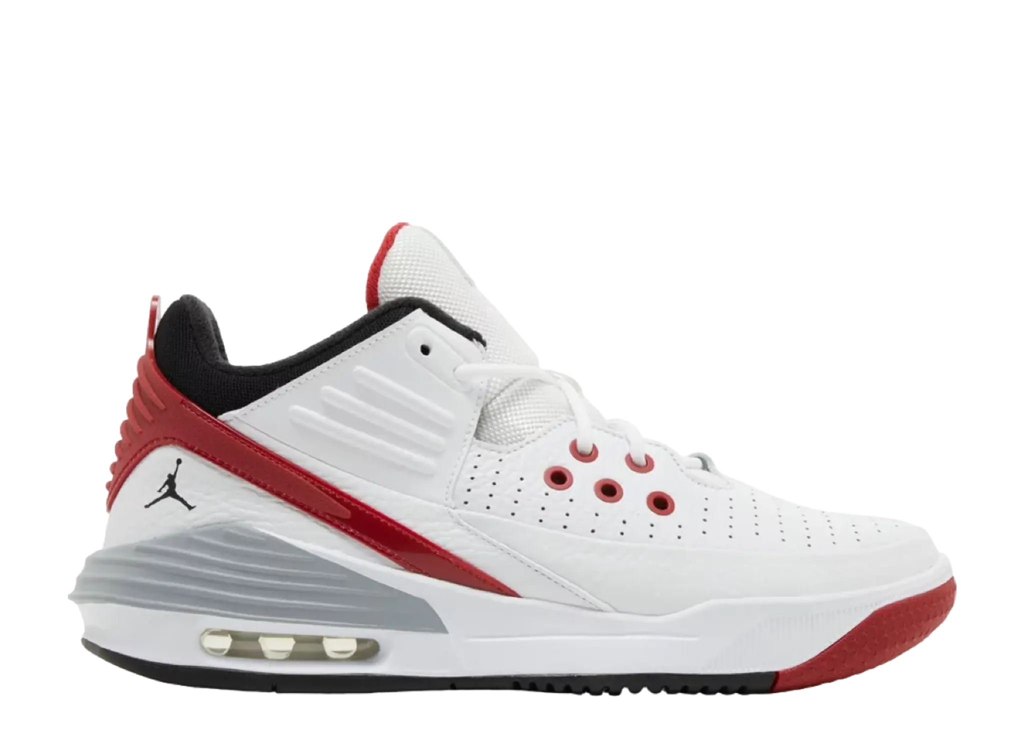 Air Jordan Max Aura 5 White Varsity Red