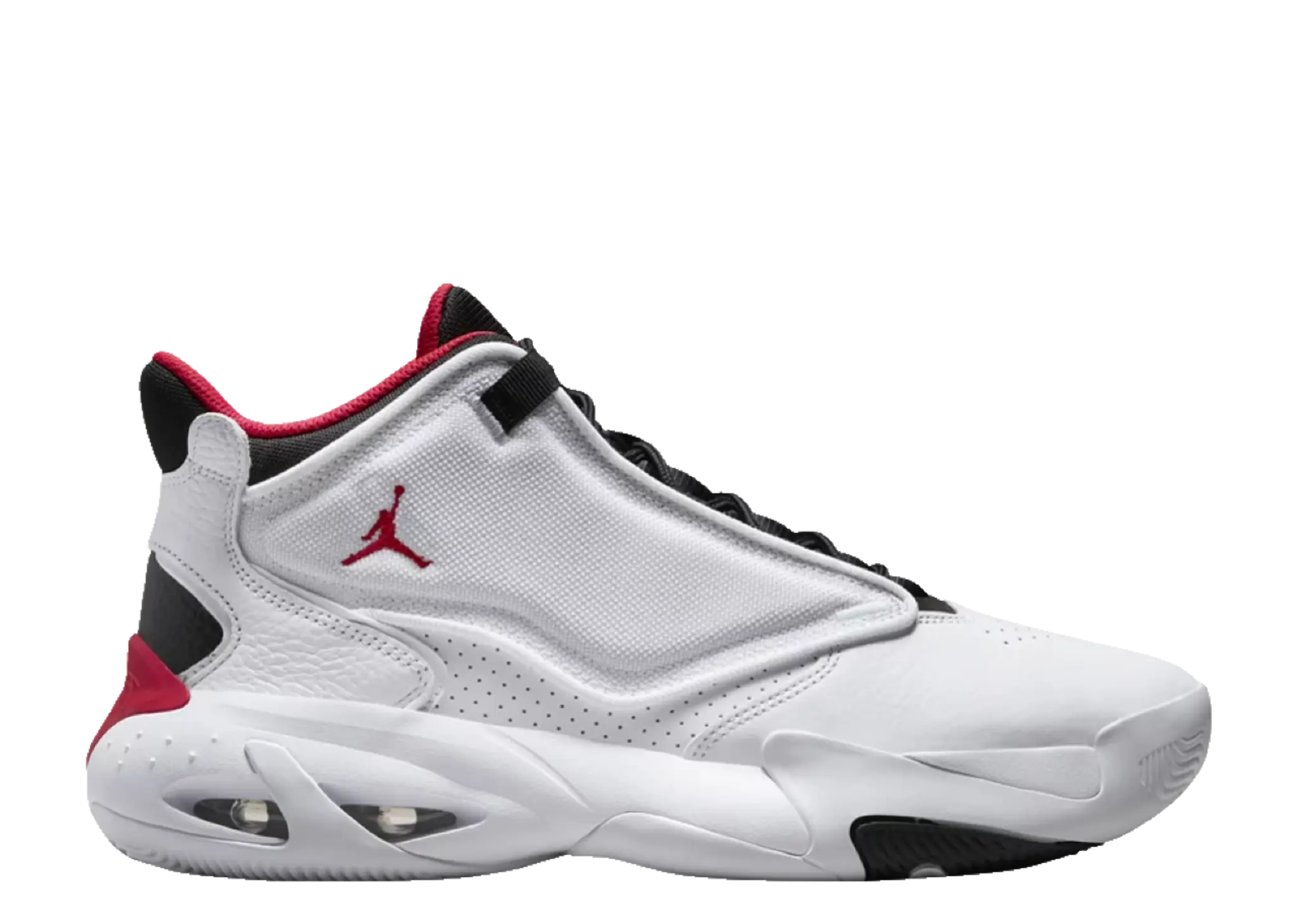 Air Jordan Max Aura 4 White University Red