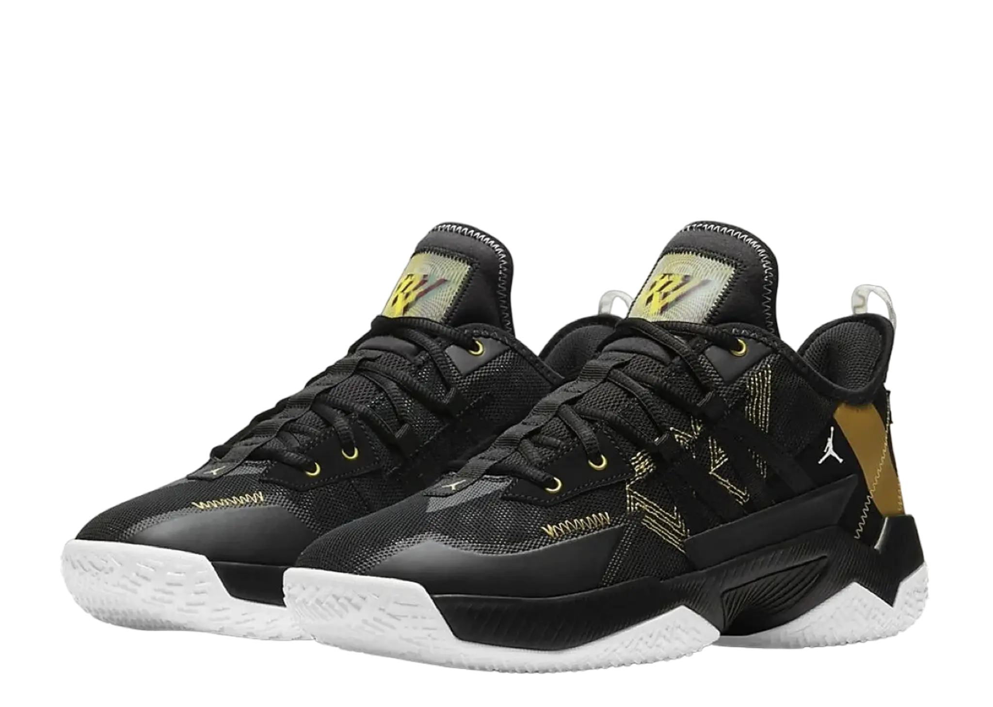 Air Jordan One Take 2 PF Black Metallic Gold - photo 2