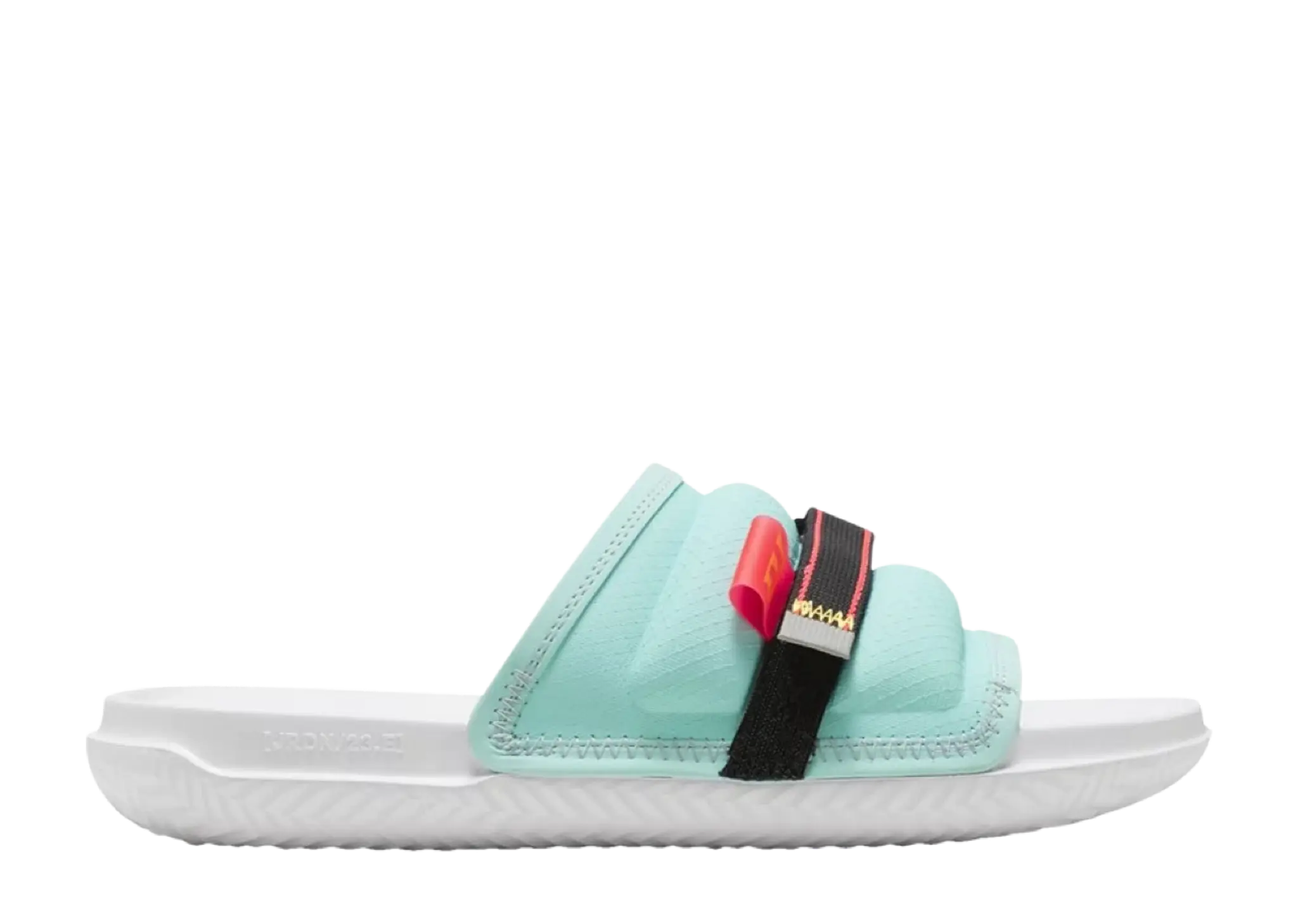 Air Jordan Super Play Slide Island Green Laser Orange
