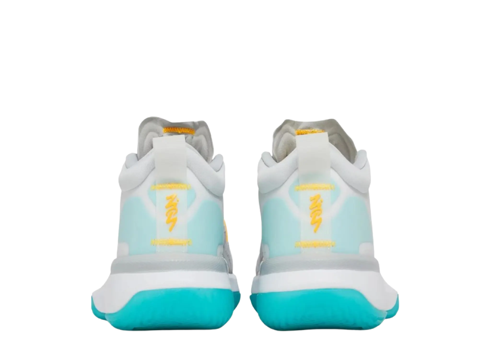 Air Jordan Zion 1 PF White Dynamic Turquoise - photo 3