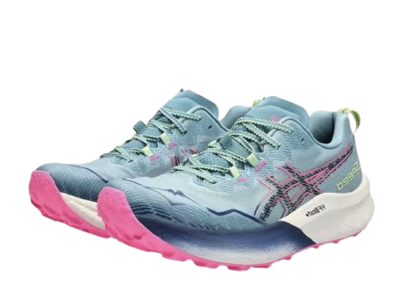ASICS Fuji Speed 2 Gris Blue Pink (Women's) - photo 2