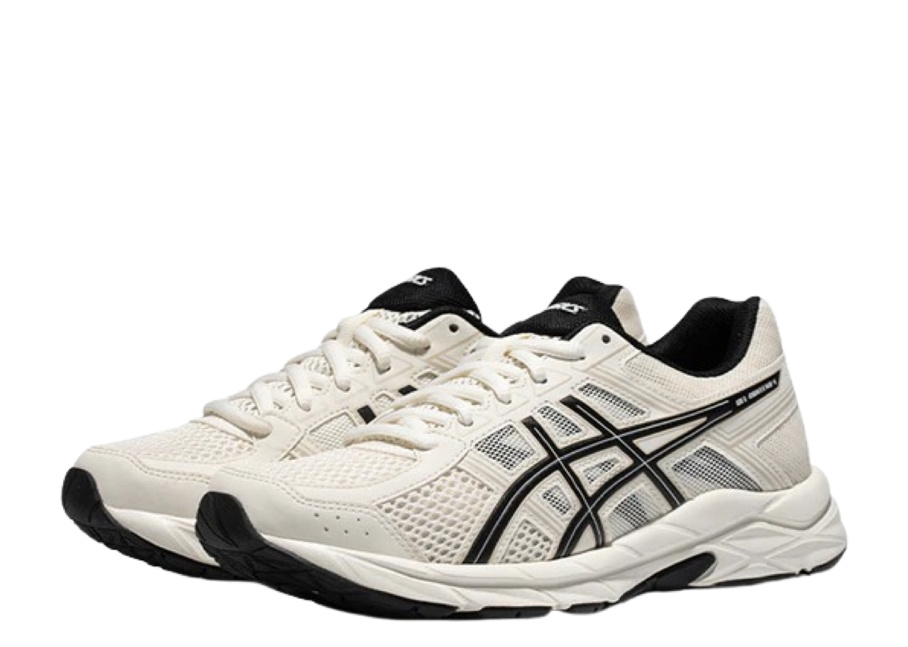 ASICS Gel Contend 4 Cream White Black (Women's) - photo 2