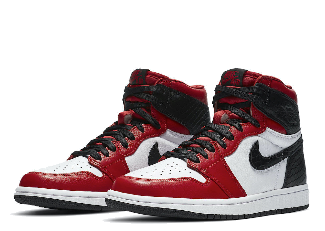 Air Jordan 1 Retro High Satin Snake Chicago (Women's) - photo 2