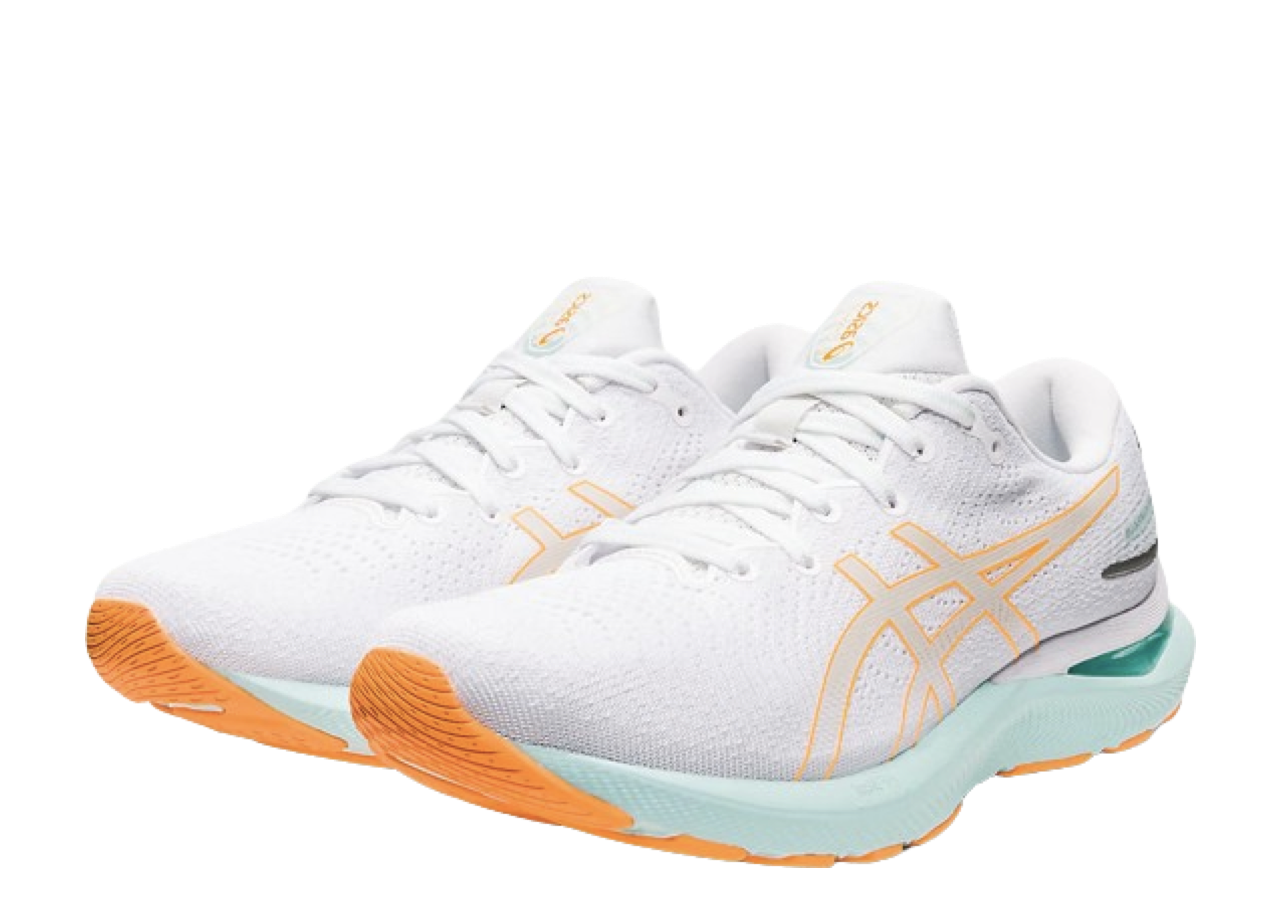 ASICS Gel Cumulus 24 White Orange Pop (Women's) - photo 2