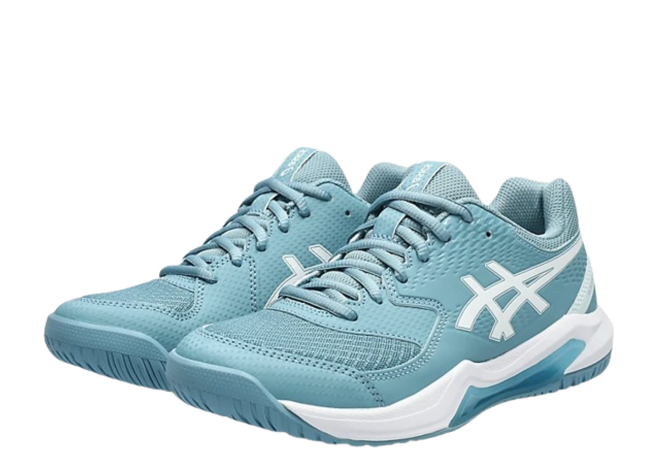 ASICS Gel Dedicate 8 Gris Blue White (Women's) - photo 2