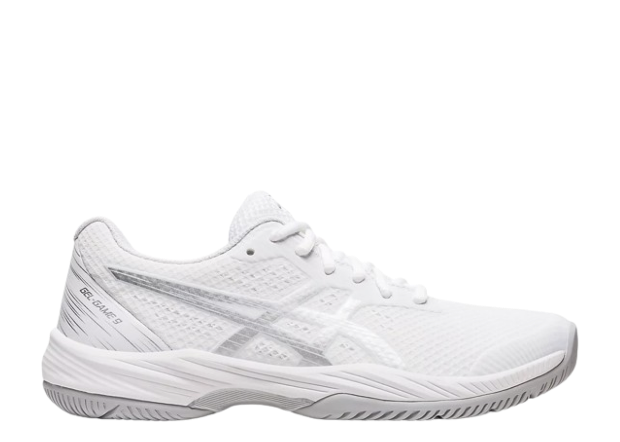 ASICS Gel Game 9 White Pure Silver (Women's)