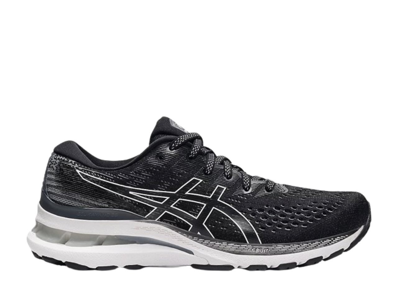 ASICS Gel Kayano 28 Wide Black White (Women's)