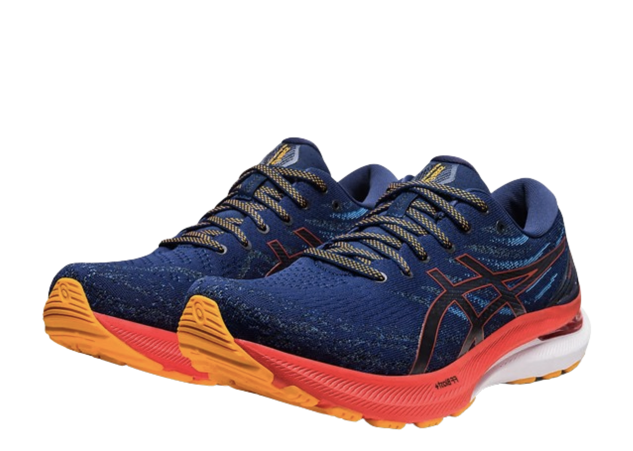 ASICS Gel Kayano 29 2E Wide Deep Ocean Cherry Tomato - photo 2