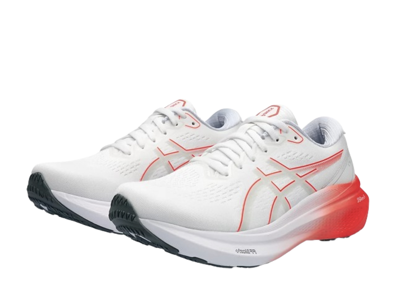 ASICS Gel Kayano 30 White Sunrise Red - photo 2