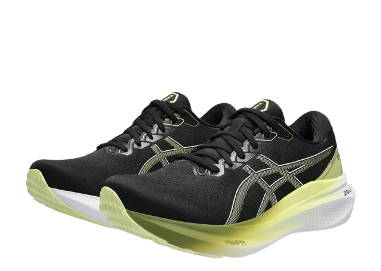 ASICS Gel Kayano 30 Wide Black Glow Yellow - photo 2