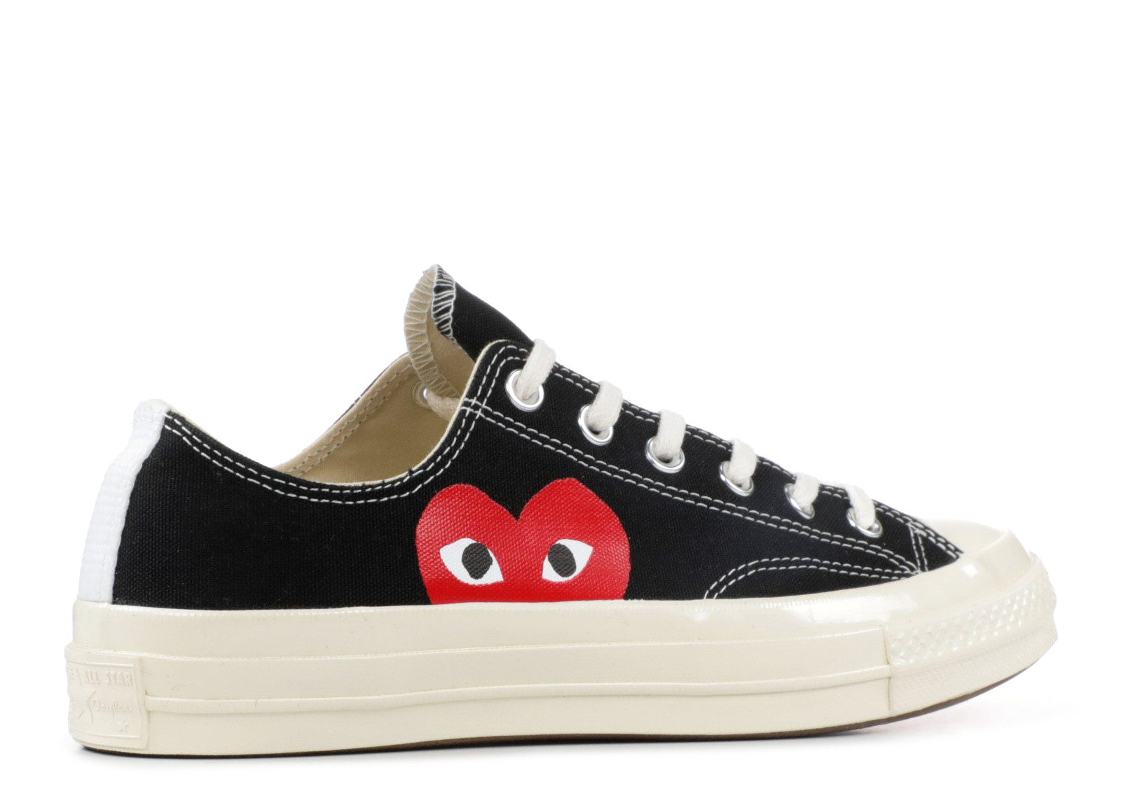 Converse Chuck Taylor All-Star 70's Low CDG PLAY Black - photo 3
