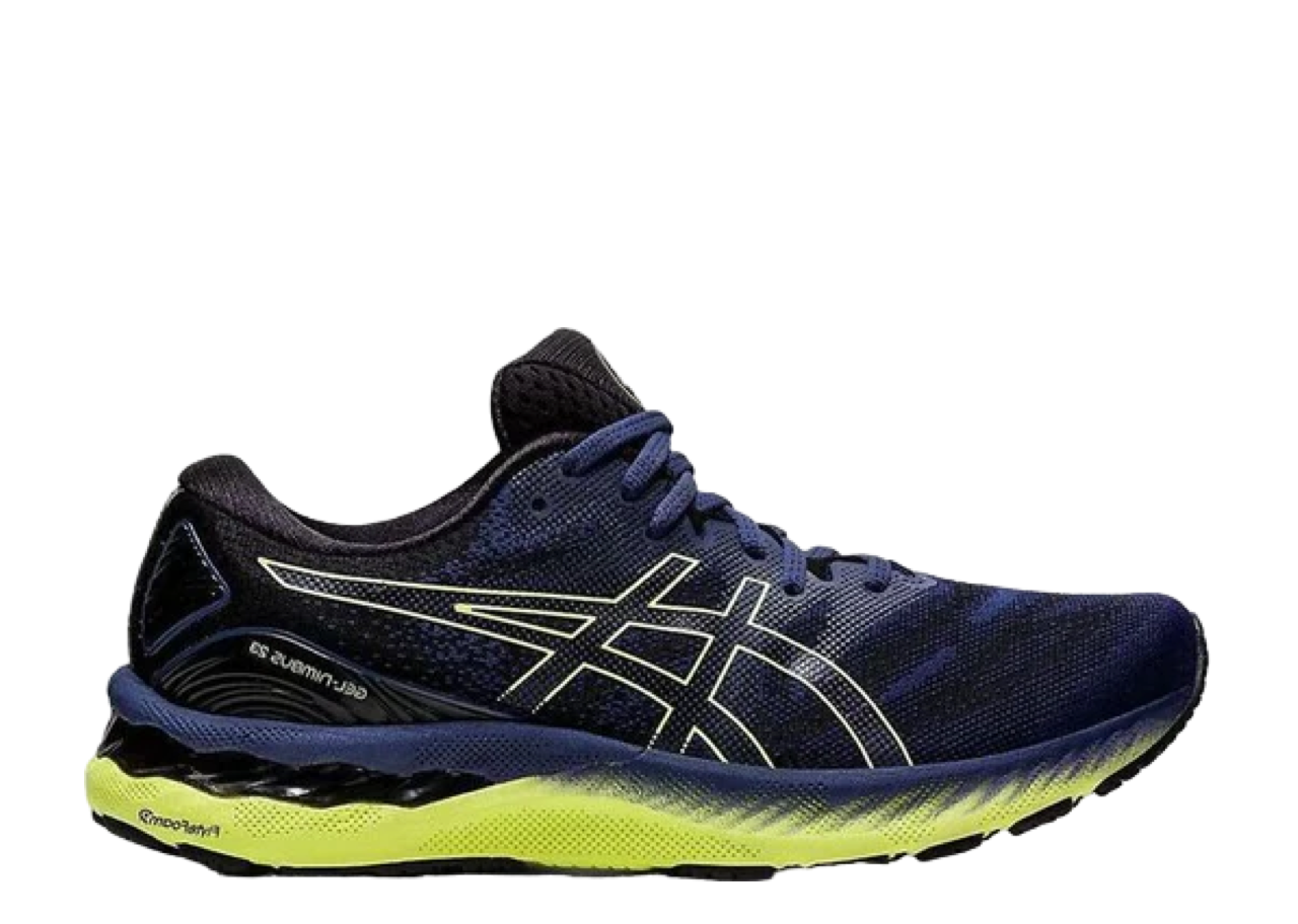 ASICS Gel -Nimbus 23 Thunder Blue Glow Yellow