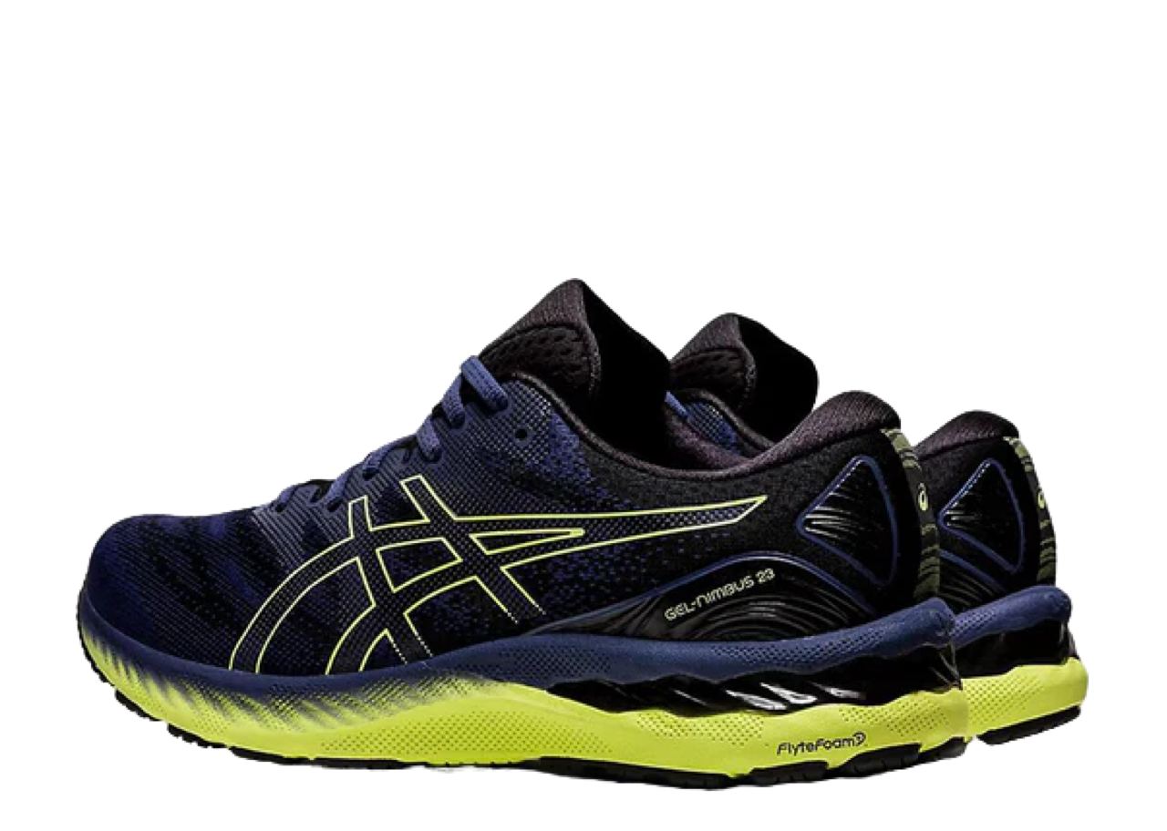 ASICS Gel -Nimbus 23 Thunder Blue Glow Yellow - photo 3