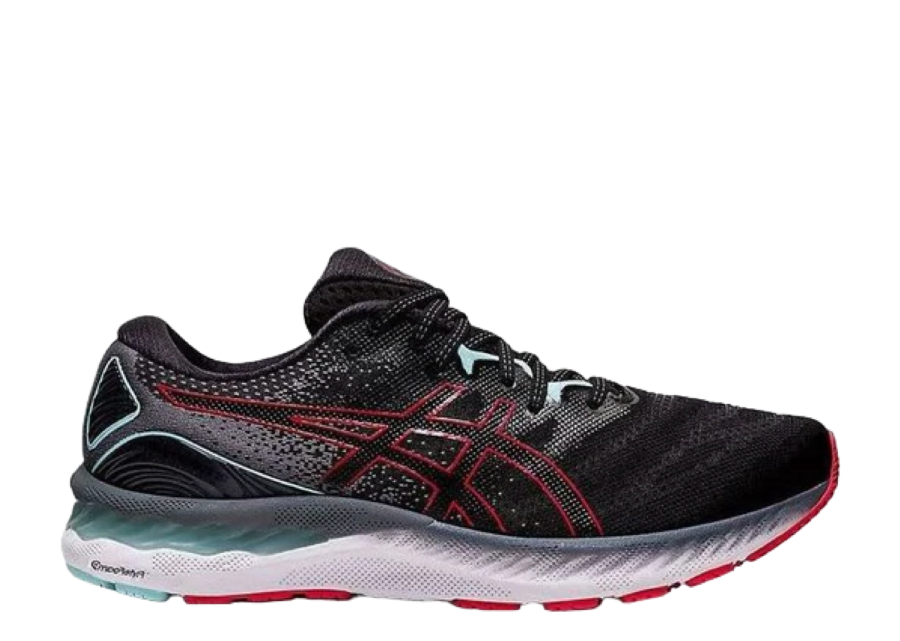 ASICS Gel-Nimbus 23 2E Wide Black Electric Red