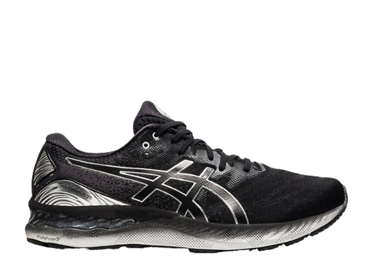 ASICS Gel-Nimbus 23 Platinum Black Pure Silver