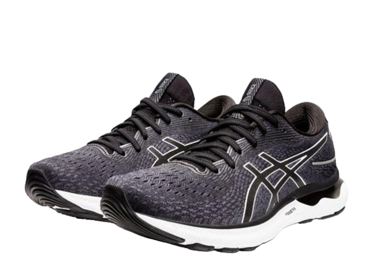 ASICS Gel-Nimbus 24 2E Wide Black White - photo 2