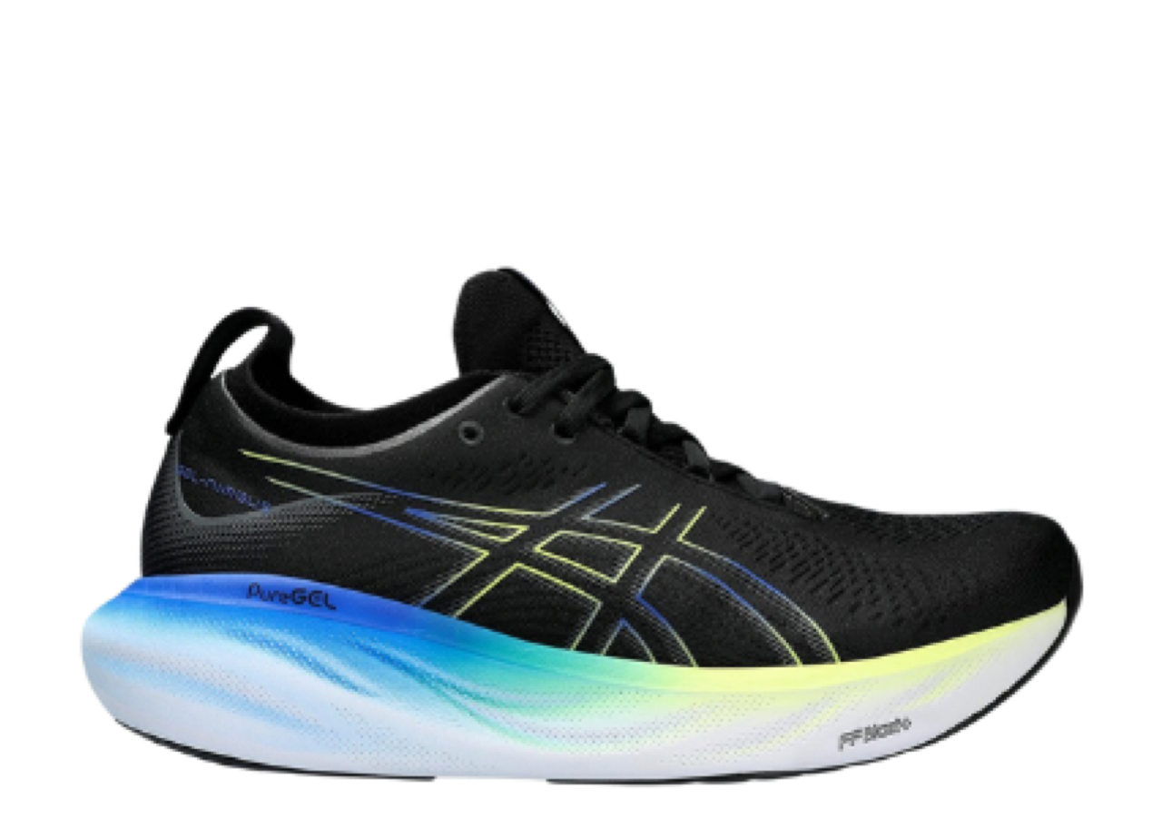 ASICS Gel-Nimbus 25 Black Glow Blue