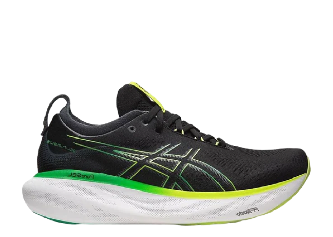 ASICS Gel-Nimbus 25 Black Lime Zest