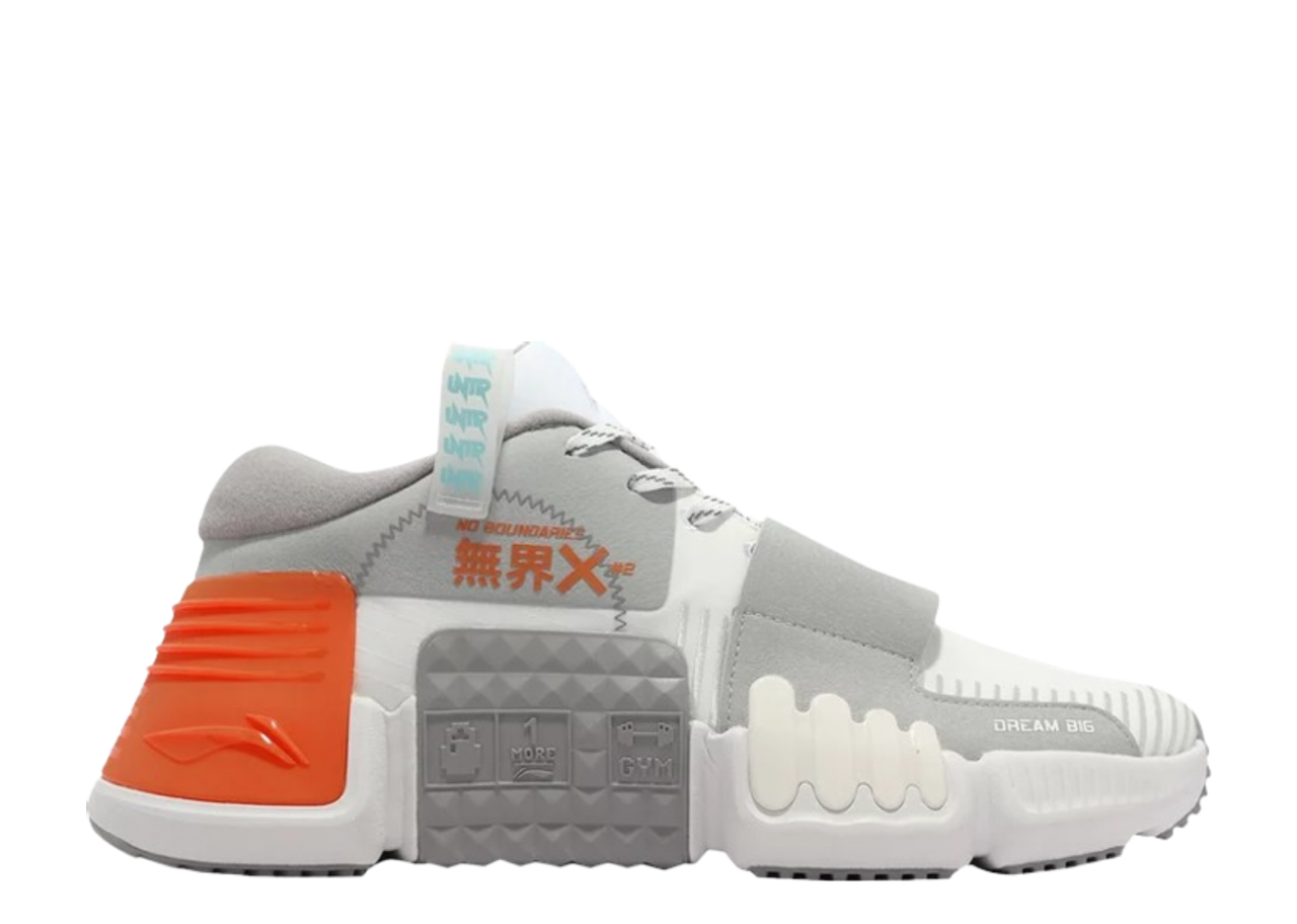 Li-Ning No Boundaries X Standard White Glacier Grey