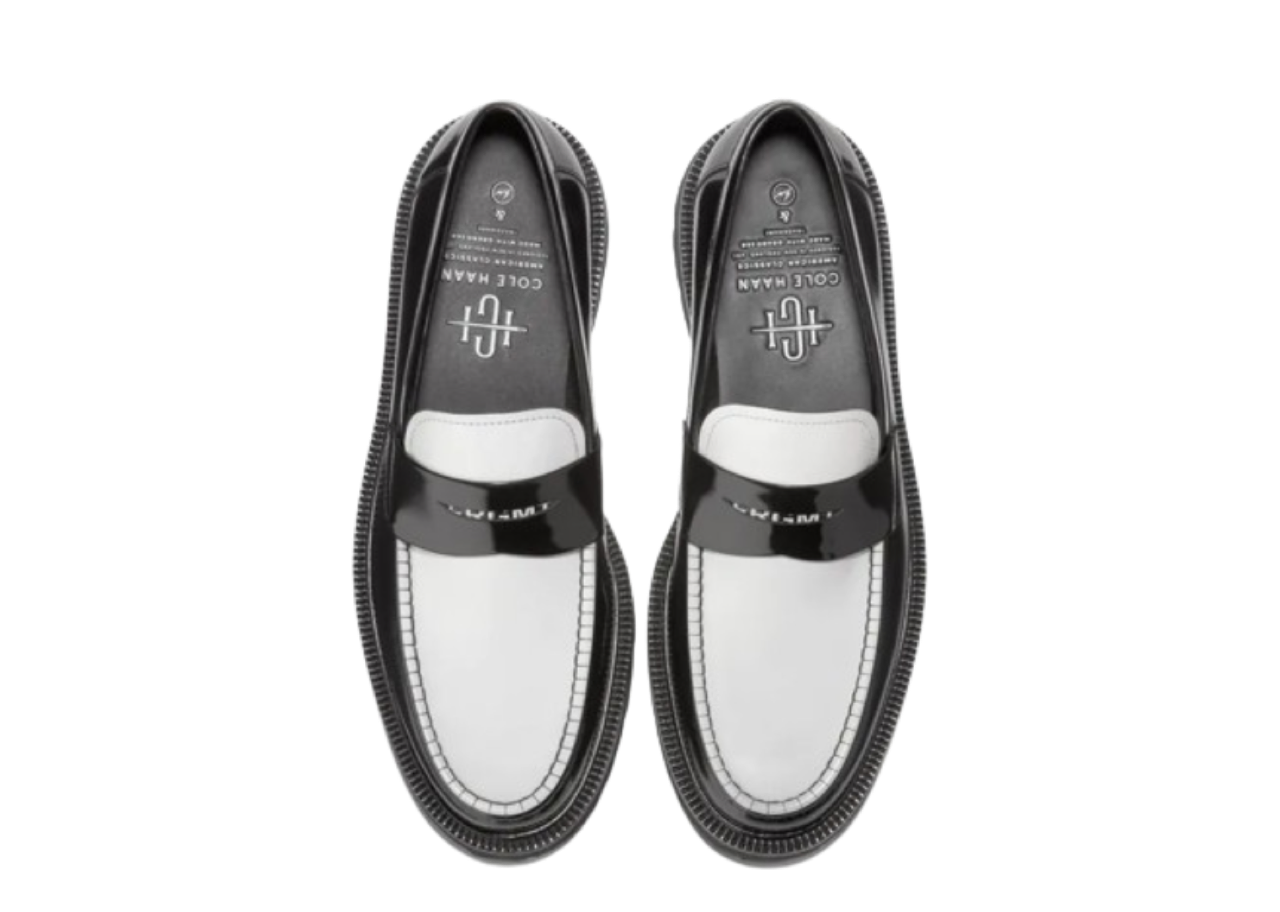Cole Haan x FRGMT American Classics Penny Loafer Black White - photo 3
