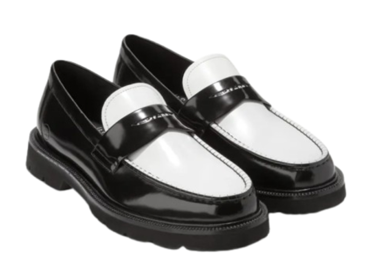 Cole Haan x FRGMT American Classics Penny Loafer Black White - photo 2