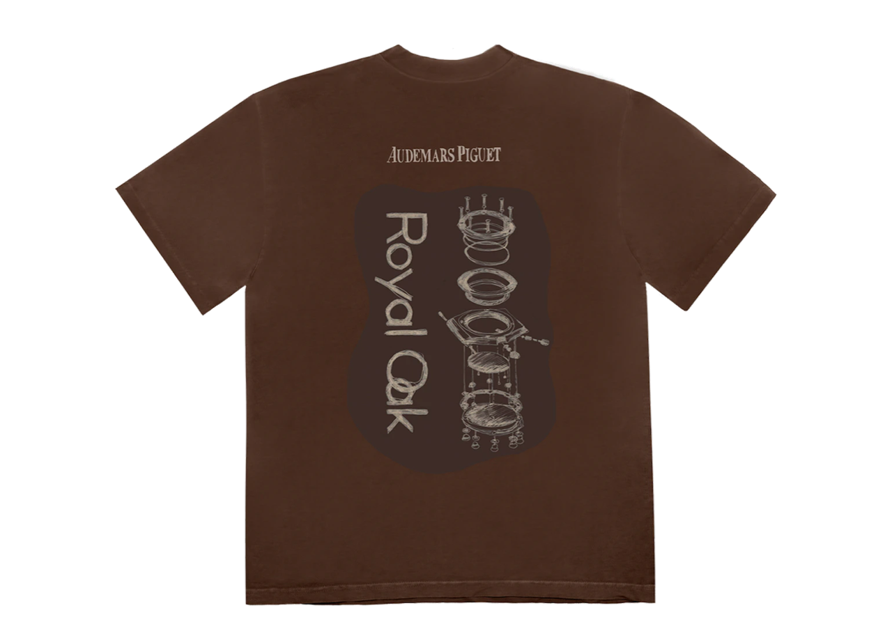 Travis Scott Cactus Jack x Audemars Piguet Classic Tee Brown - photo 2