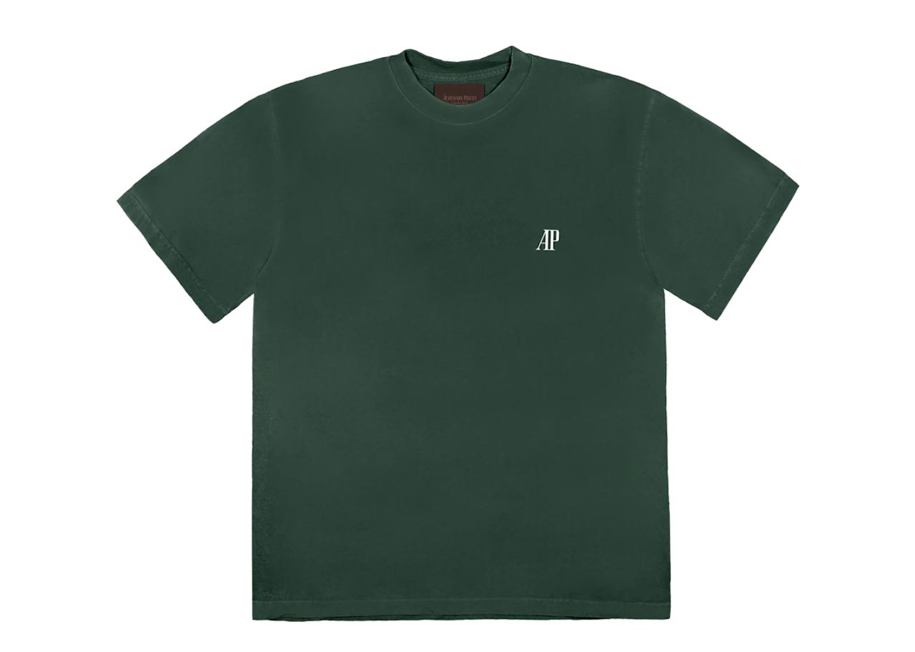 Travis Scott Cactus Jack x Audemars Piguet Watch Face Tee Green