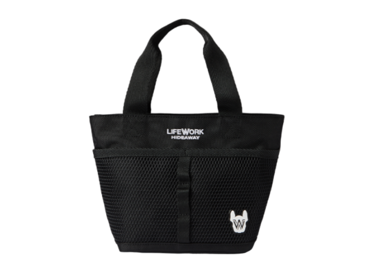 Lifework Radok Waffen Mesh Mini Tote Bag Black