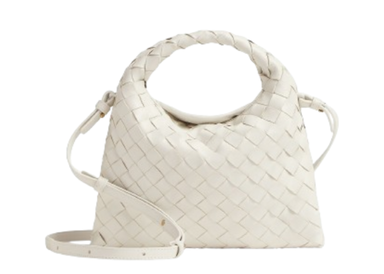 Bottega Veneta Mini Hope White