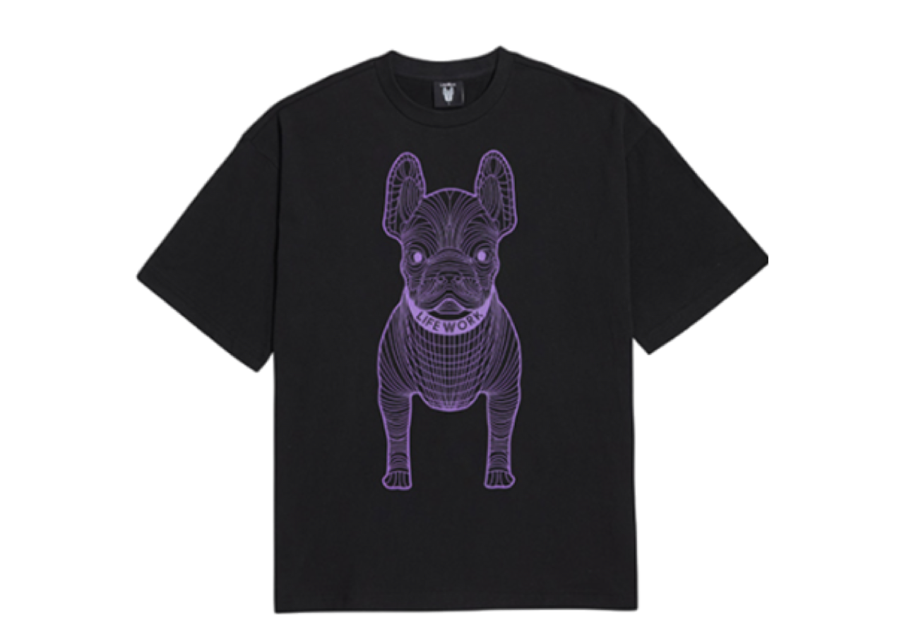 Lifework Big Radog T-Shirt Natural Black