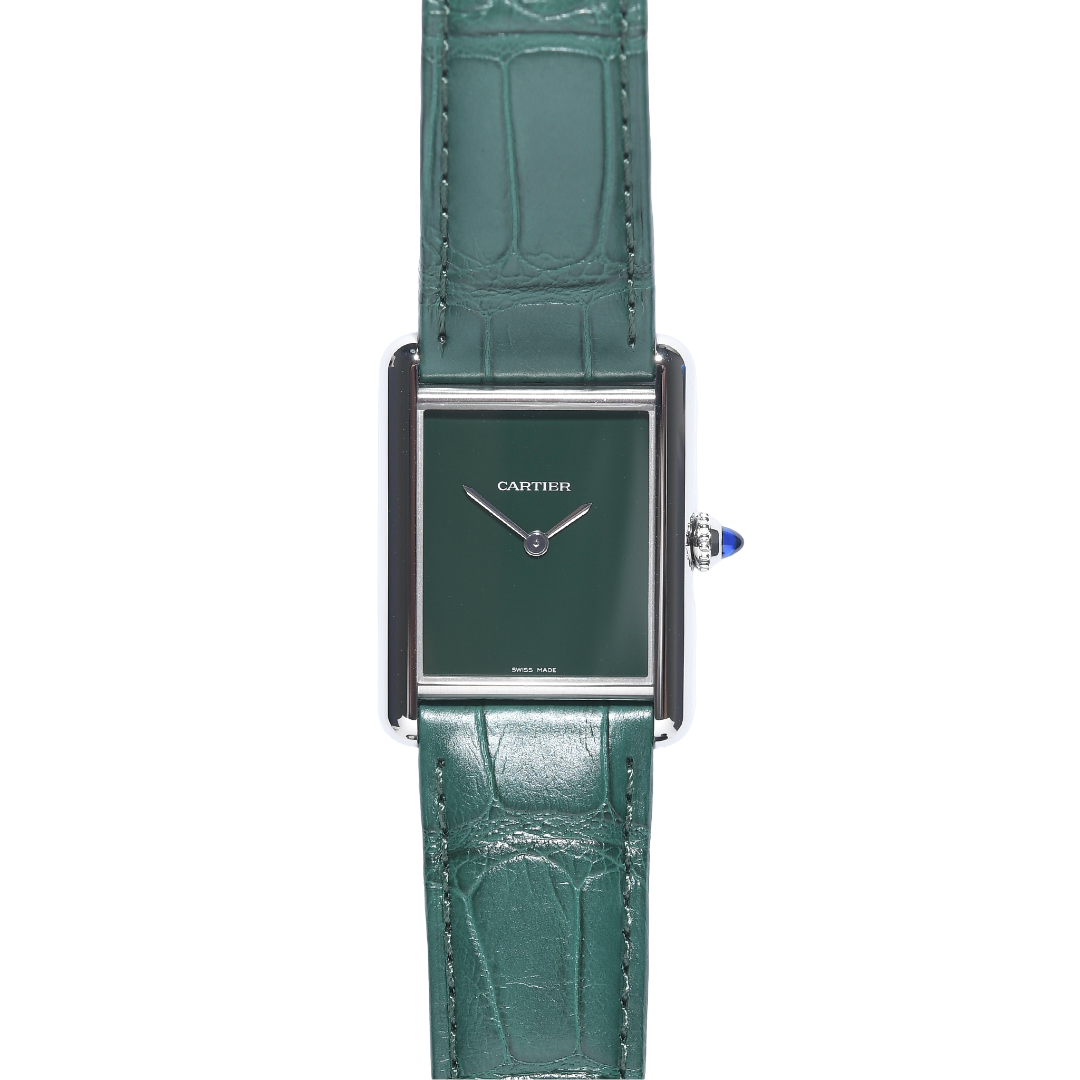 Cartier Tank Must De Large Green Ref: Wsta0056
