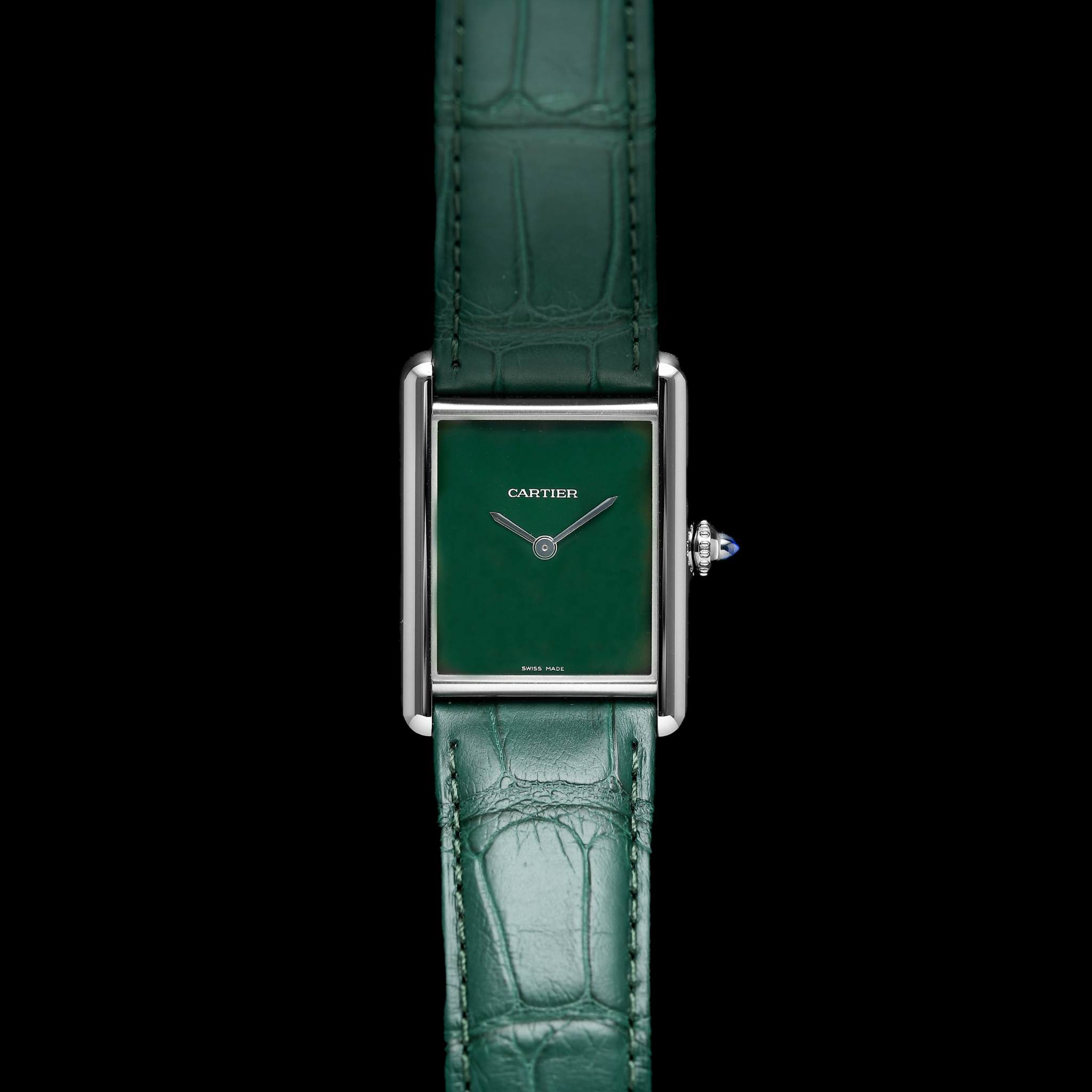 Cartier Tank Must De Large Green Ref: Wsta0056 - photo 2
