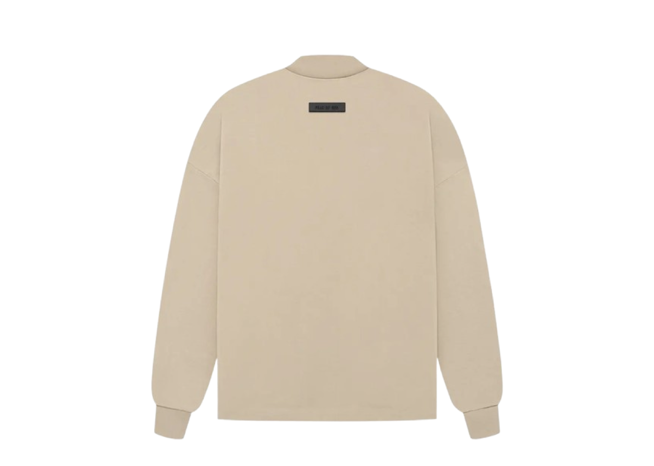 Fear of God Essentials Long-Sleeve Tee Dusty Beige - photo 2