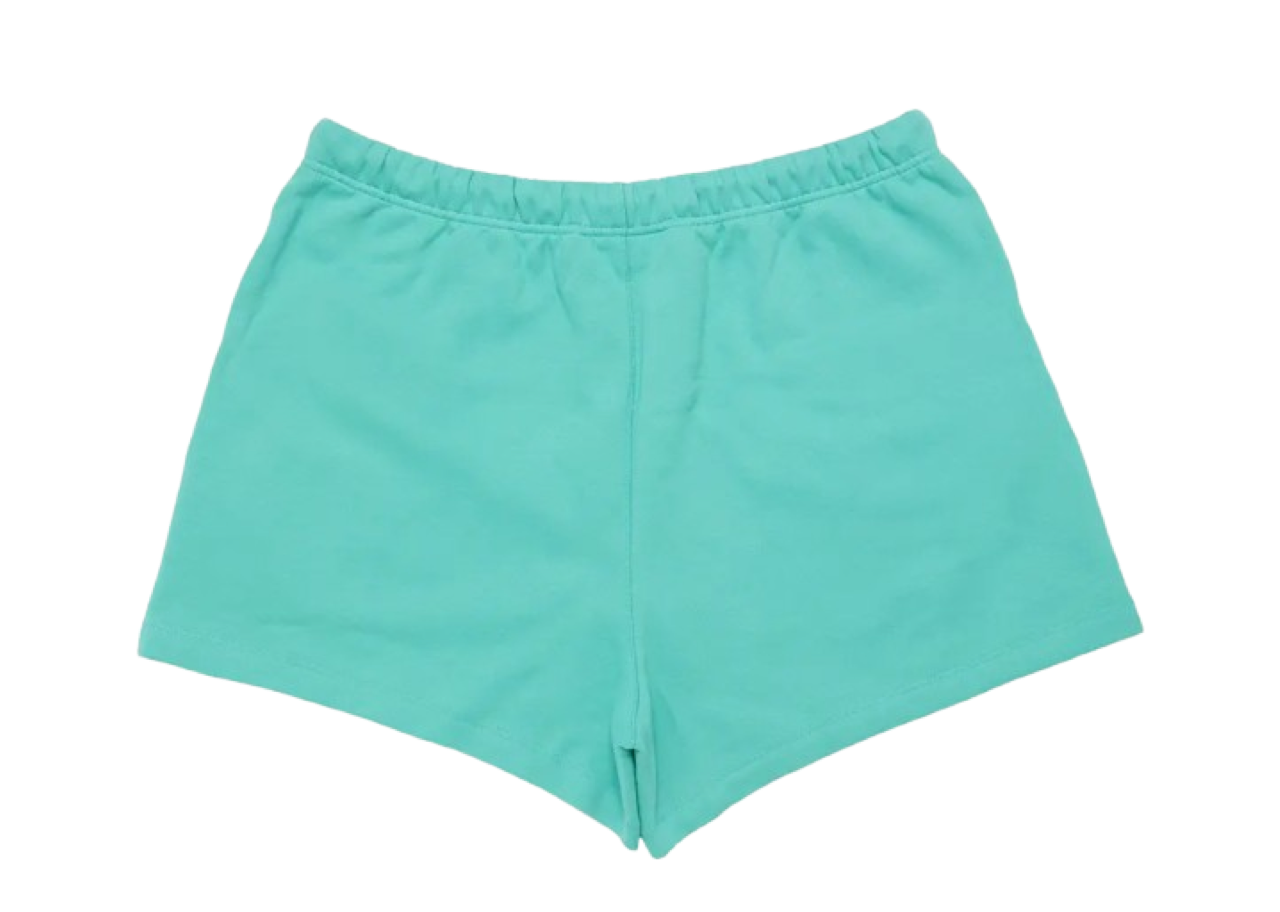 Fear of God Essentials Fleece Running Short 'Mint Leaf' - photo 2