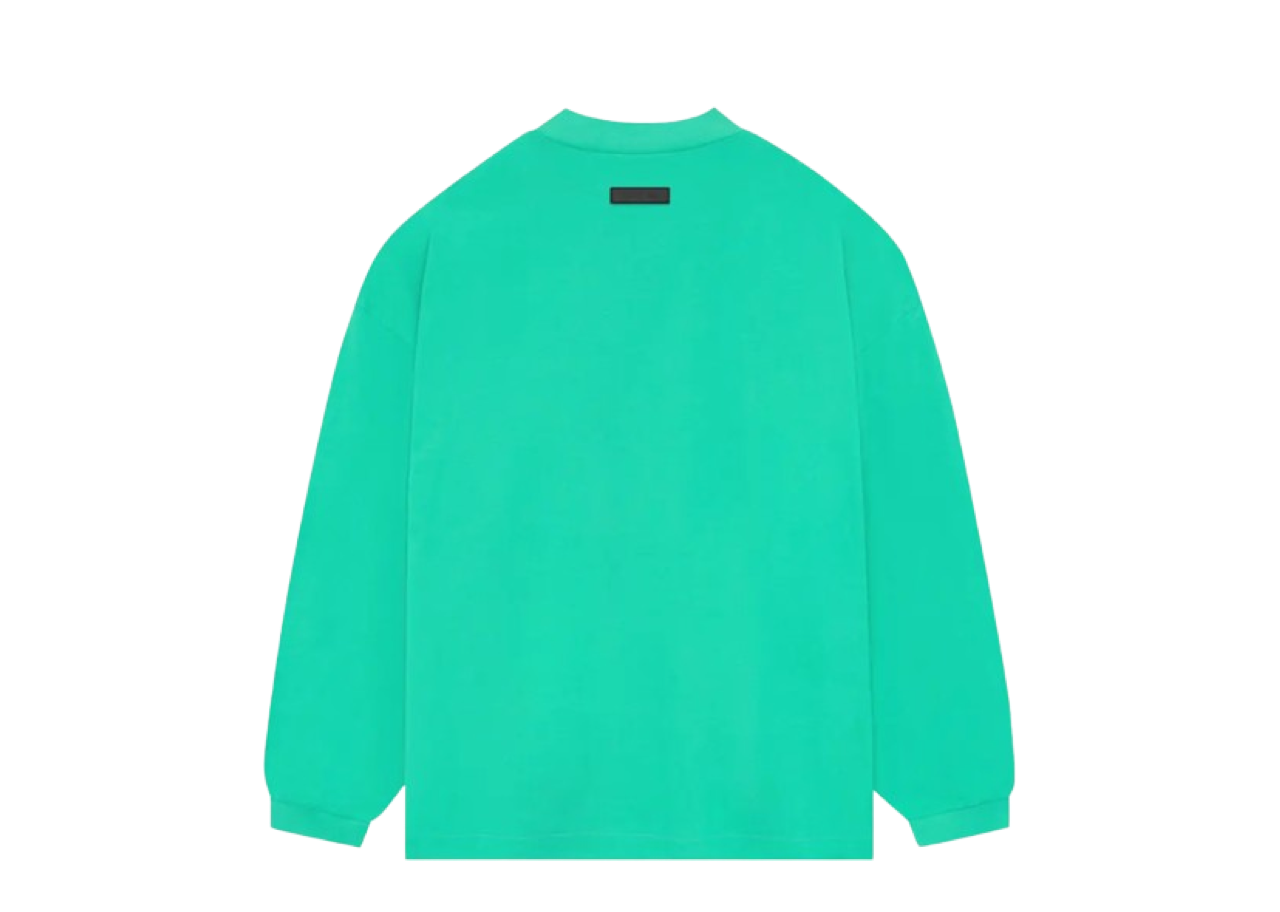 Fear of God Essentials Long-Sleeve Tee Mint Leaf - photo 2