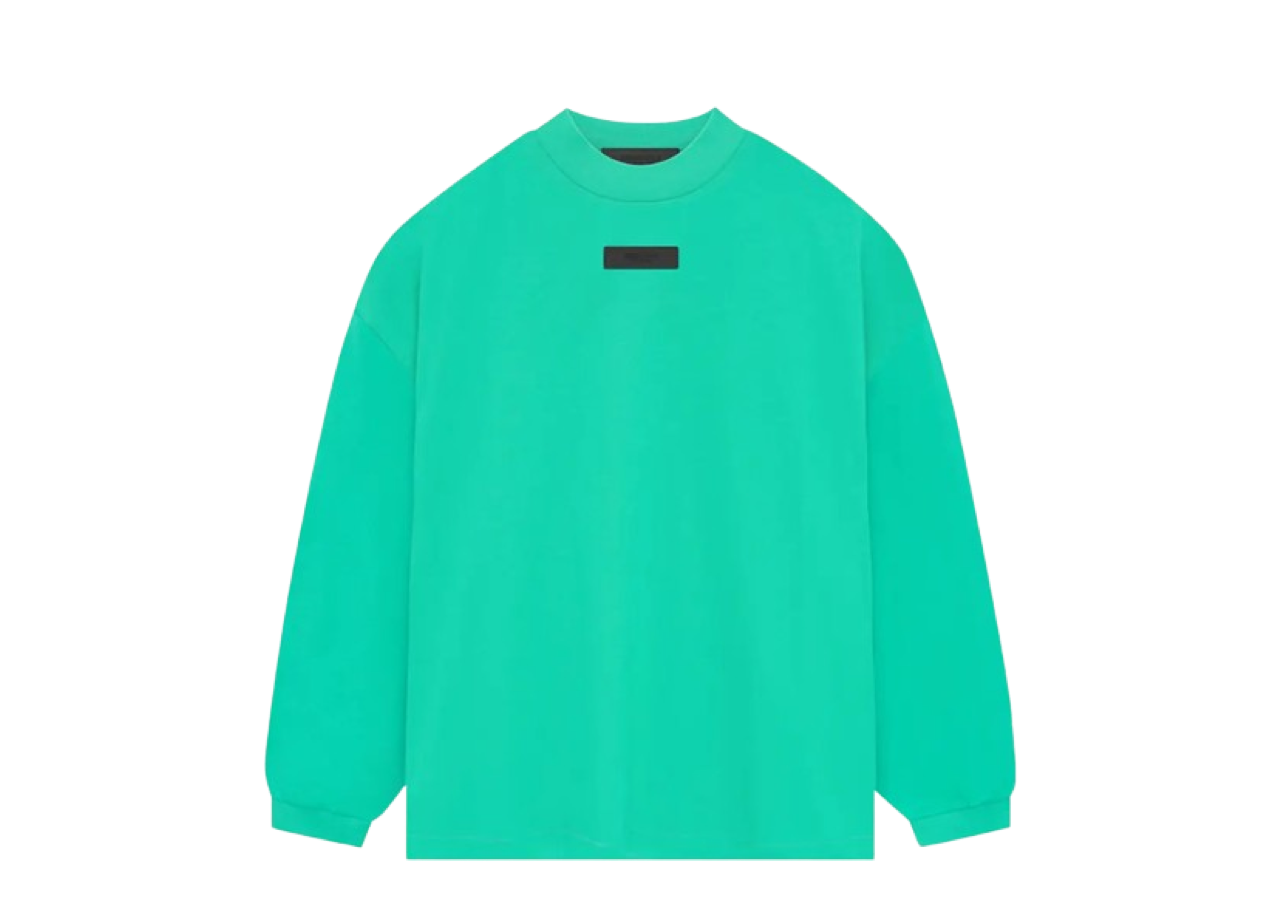 Fear of God Essentials Long-Sleeve Tee Mint Leaf
