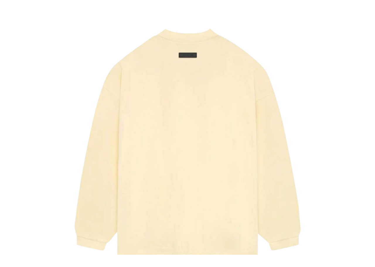 Fear of God Essentials Long-Sleeve Tee Garden Yellow - photo 2